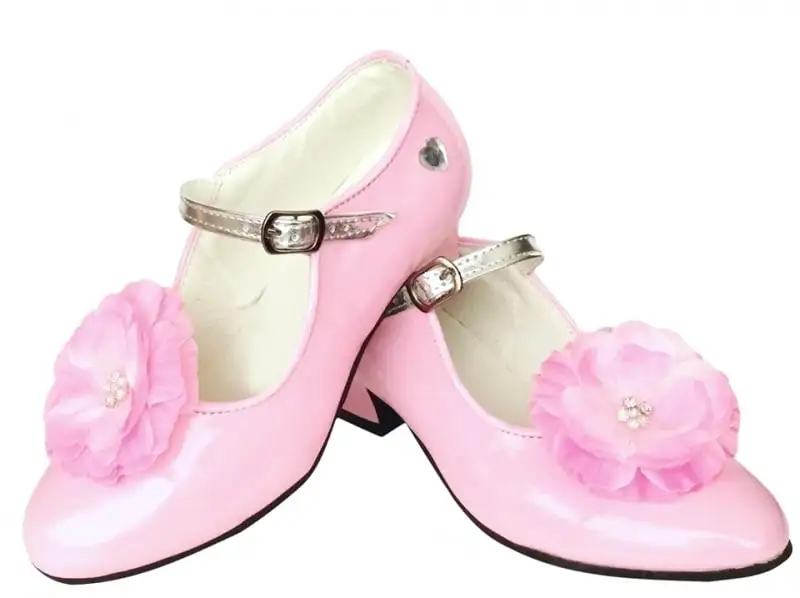 Prinsessen Schoenen Lichtroze Bloem + Gratis Kadootje 1 Prinsessen Schoenen Lichtroze Bloem + Gratis Kadootje