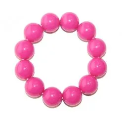 Armbandje Roze Kralen