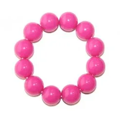 Armbandje Roze Kralen