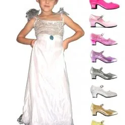 Prinsessenjurk Zilver Pakket