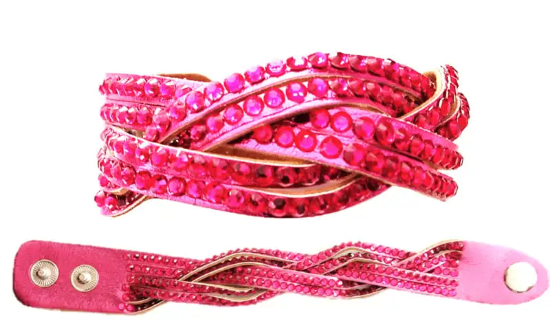 K3 Schoenen Roze Glitter + Roze Armband 3 K3 Schoenen Roze Glitter + Roze Armband - Afbeelding 3