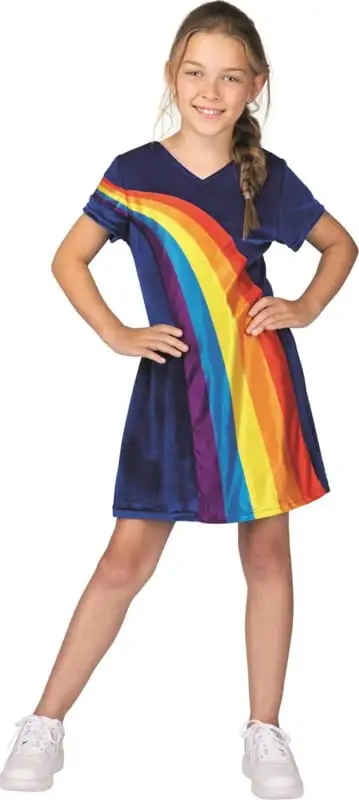 K3 - Studio100 NIEUWE K3 Jurkje Regenboog - SALE 1 K3 - Studio100 NIEUWE K3 Jurkje Regenboog - SALE
