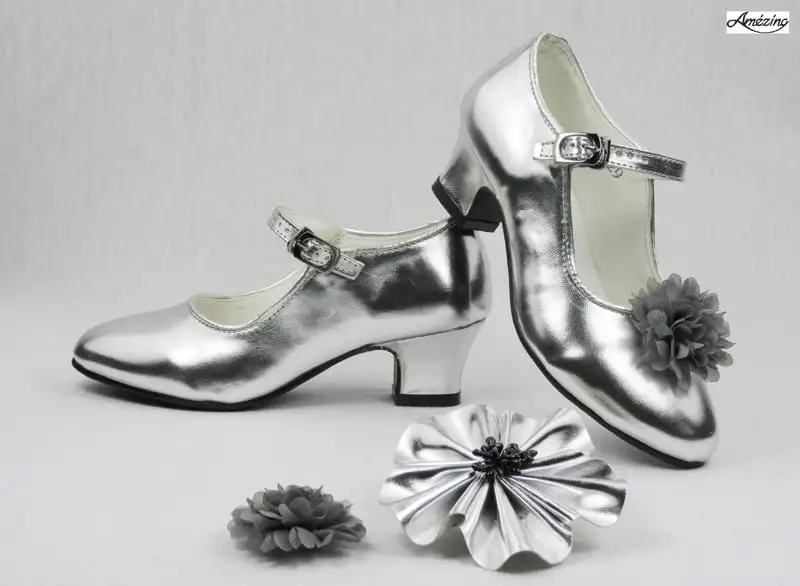 Prinsessen Schoenen Zilver + Gratis Kadootje 3 Prinsessen Schoenen Zilver + Gratis Kadootje - Afbeelding 3