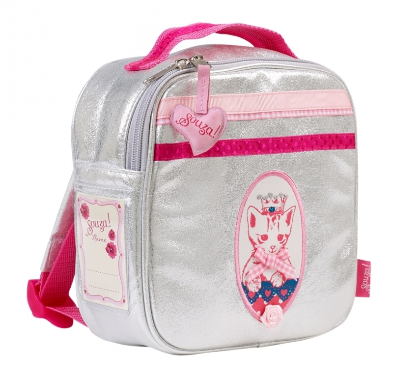 Souza For Kids Souza Rugtasje Minoes Zilver 1 Souza For Kids Souza Rugtasje Minoes Zilver