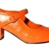 El Rocio Verkleed Schoenen Oranje Elegance