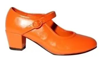 El Rocio Verkleed Schoenen Oranje Elegance 1 El Rocio Verkleed Schoenen Oranje Elegance