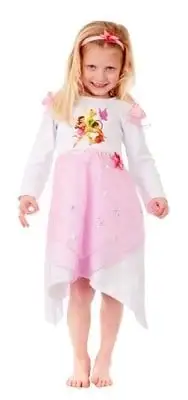 Playama & Disney Tinkerbell Jurkje Roze Disney 1 Playama & Disney Tinkerbell Jurkje Roze Disney