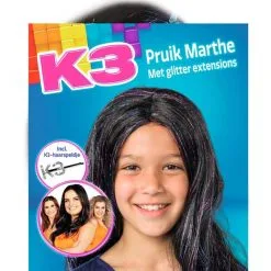 K3 - Studio100 K3 Verkleedpak + Pruik - Luxe Pakket 9 K3 - Studio100 K3 Verkleedpak + Pruik - Luxe Pakket -Prinses Accessoires Winkel bc45ffd1af9570e7e4ca765323466519d6bcc09c