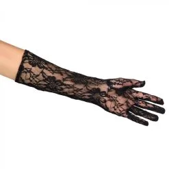 Boland Handschoenen - Kant - 38cm -Prinses Accessoires Winkel boland handschoenen kant 38cm 1