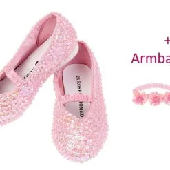 Rose And Romeo Prinsessen Schoentjes Roze + Armbandje