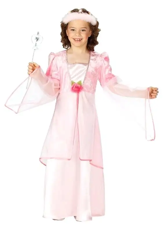 Rubies Prinsessenjurk Roze Roosje Luxe 1 Rubies Prinsessenjurk Roze Roosje Luxe