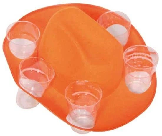 Folat Hoed - Oranje - Hoedje Bier 2 Folat Hoed - Oranje - Hoedje Bier - Afbeelding 2