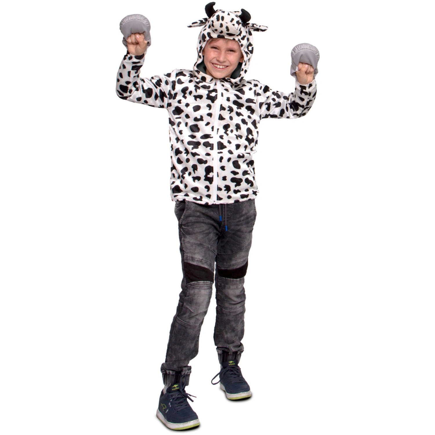 Folat Koe - Kostuum - Dierenjas - Mt.128/140 1 Folat Koe - Kostuum - Dierenjas - Mt.128/140