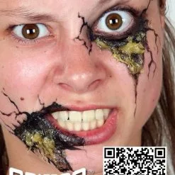 Grimas Dirt Pasta - Gele Pus - 60ml 7 Grimas Dirt Pasta - Gele Pus - 60ml -Prinses Accessoires Winkel grimas dirt pasta gele pus 60ml 2