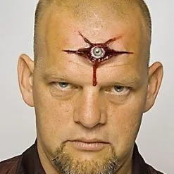 Grimas Grimeeroog - Kunststof - Groen - 401 -Prinses Accessoires Winkel grimas grimeeroog kunststof groen 401 1