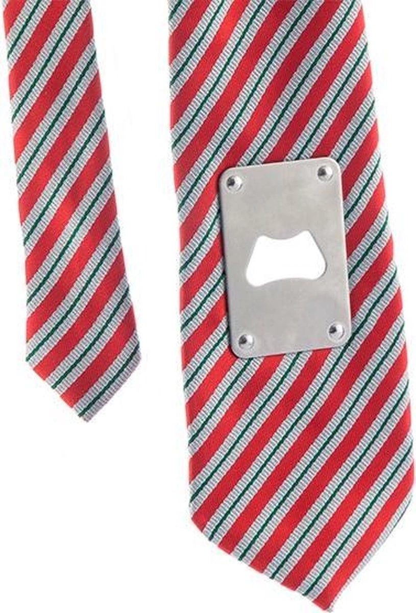 Out Of The Blue Stropdas - Met Bieropener - 140cm 6 Out Of The Blue Stropdas - Met Bieropener - 140cm - Afbeelding 6