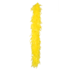 PartyXplosion Boa - Geel - 180cm - 50 Gram