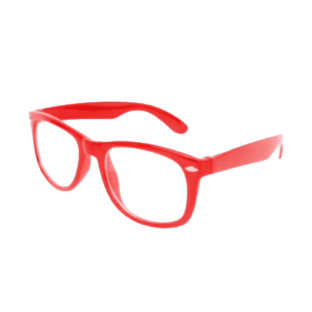 PartyXplosion Bril - Blues Brother - Rood - Doorzichtig Glas 2 PartyXplosion Bril - Blues Brother - Rood - Doorzichtig Glas - Afbeelding 2