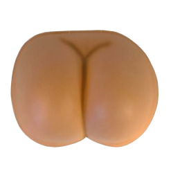 PartyXplosion Kont, Billen, Achterwerk - Foam - 25x35cm