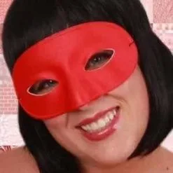 PartyXplosion Oogmasker - Domino - Rood 5 PartyXplosion Oogmasker - Domino - Rood -Prinses Accessoires Winkel partyxplosion oogmasker domino rood 1