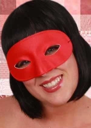 PartyXplosion Oogmasker - Domino - Rood 3 PartyXplosion Oogmasker - Domino - Rood - Afbeelding 3