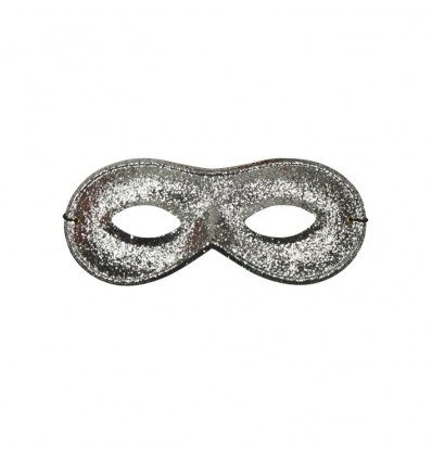 PartyXplosion Oogmasker - Farfalla - Zilver - Glitter 1 PartyXplosion Oogmasker - Farfalla - Zilver - Glitter