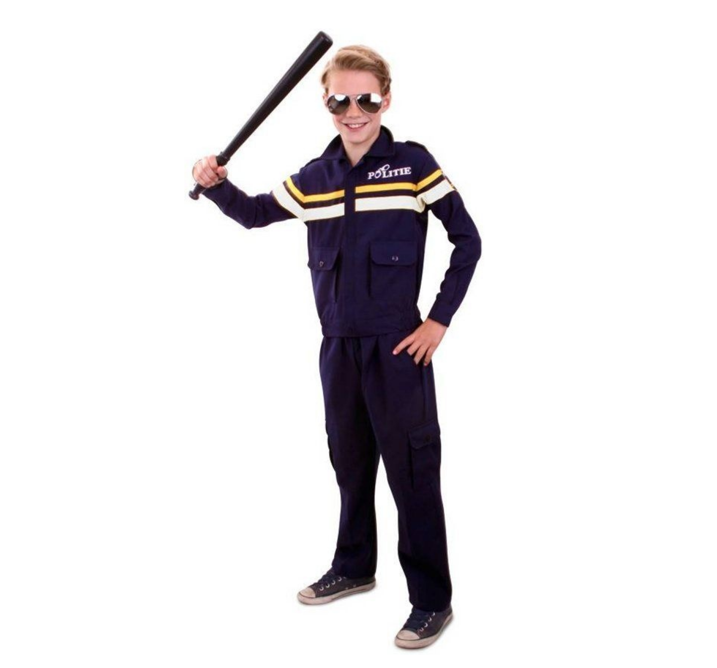 PartyXplosion Politie - Kostuum - Mt.140 1 PartyXplosion Politie - Kostuum - Mt.140