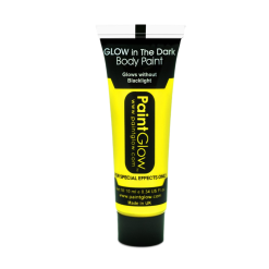 PartyXplosion Schmink - Glow In The Dark - Geel - 10ml