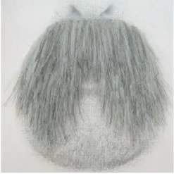 PartyXplosion Snor - Grijs - Dorus