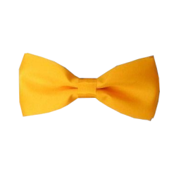 PartyXplosion Strik - Vlinderstrik - Geel - Luxe - 12x6.5cm