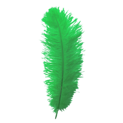 PartyXplosion Veer - Groen - Floss - Piet - 30cm