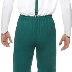 Smiffys Oktoberfest - Kostuum - Lederhose, Shirt & Hoed - Groen - XL 7 Smiffys Oktoberfest - Kostuum - Lederhose, Shirt & Hoed - Groen - XL -Prinses Accessoires Winkel smiffys oktoberfest kostuum lederhose shirt hoed g 3
