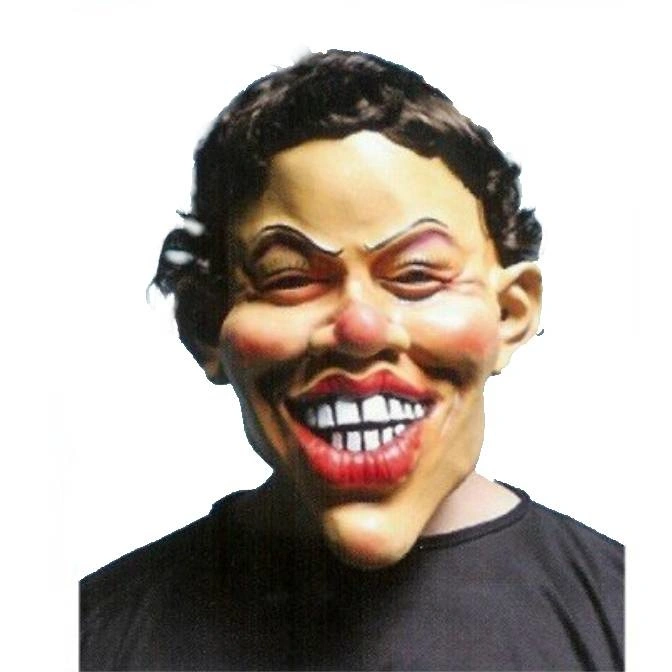 Witbaard Masker - Grote Glimlach - Jantje 1 Witbaard Masker - Grote Glimlach - Jantje